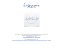 Tablet Screenshot of dmsolutionsonline.de